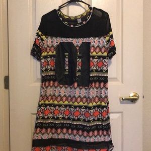 Jersey t-shirt dress